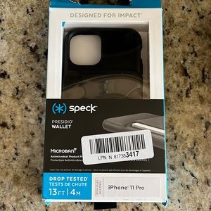 Speck case for iPhone 11 Pro ,black in color